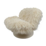 Lounge chair by Geoffrey Harcourt for Artifort with Pierre Frey Mongolia, 1970s