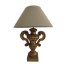 Lampe en bois doré début 19ème