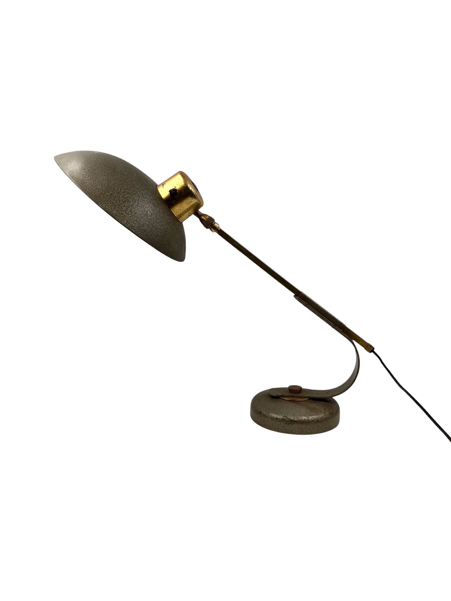 Mid-century modern Desk Lamp, Ferdinand Solère France 1950s