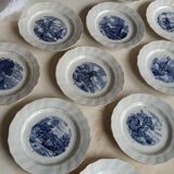 Assiettes décorées delft