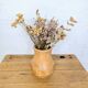 Turned wooden vase