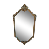 Mirror Rocaille gilded 42x74cm