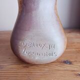 Stoneware wall pot