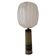 Mid-century modern ceramic table lamp in earthy tones Rörstrand Olle Alberius Sweden