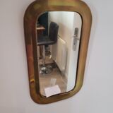 Brass mirror