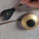 Rond de lumiere à poser design annees 70