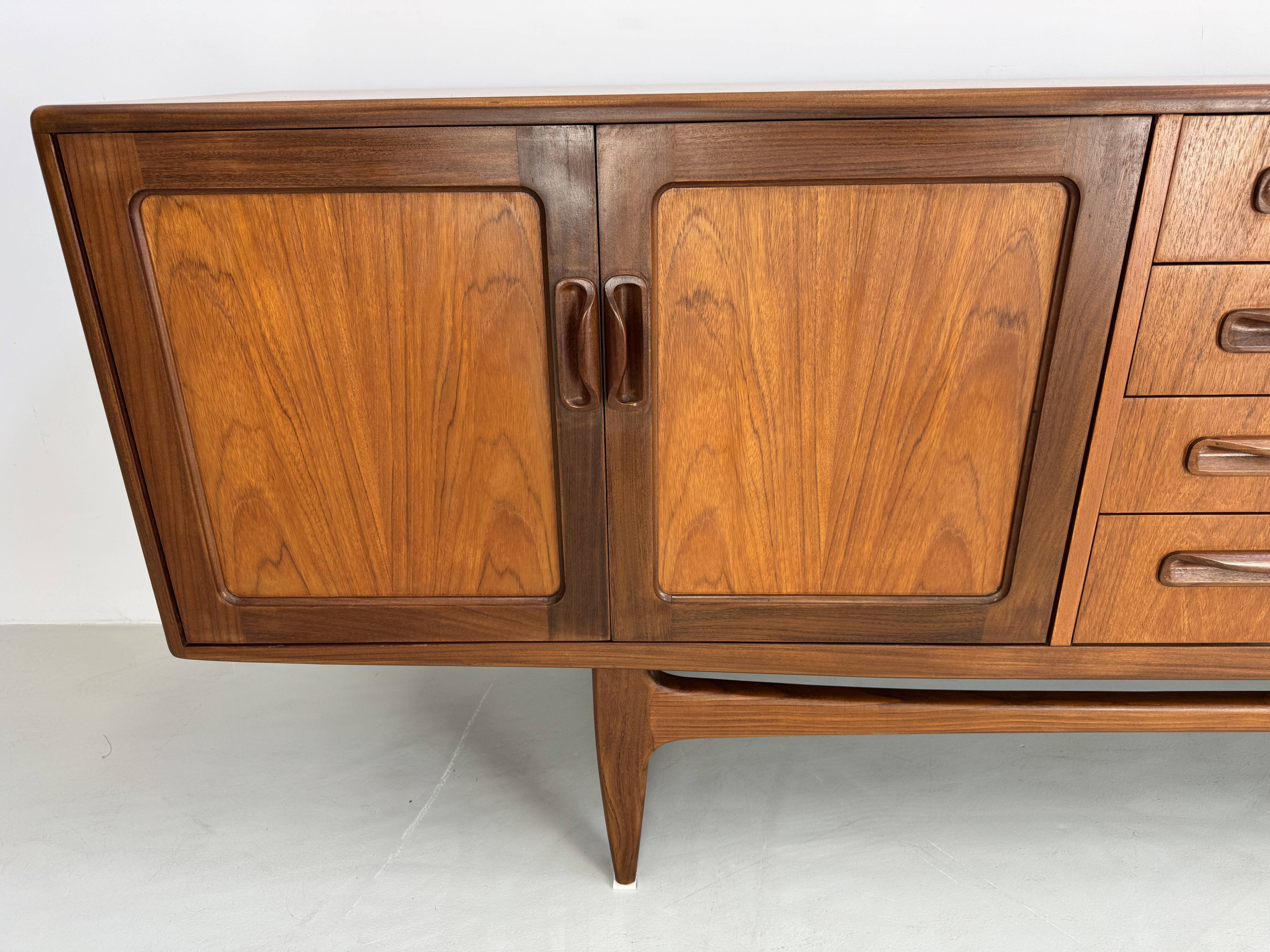 Vintage "Fresco" sideboard by G-Plan design V.Wilkins from the 1960s.