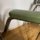 Paire de fauteuils métal chromé vintage année 60/70