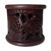 Set de sous verres en bois exotique