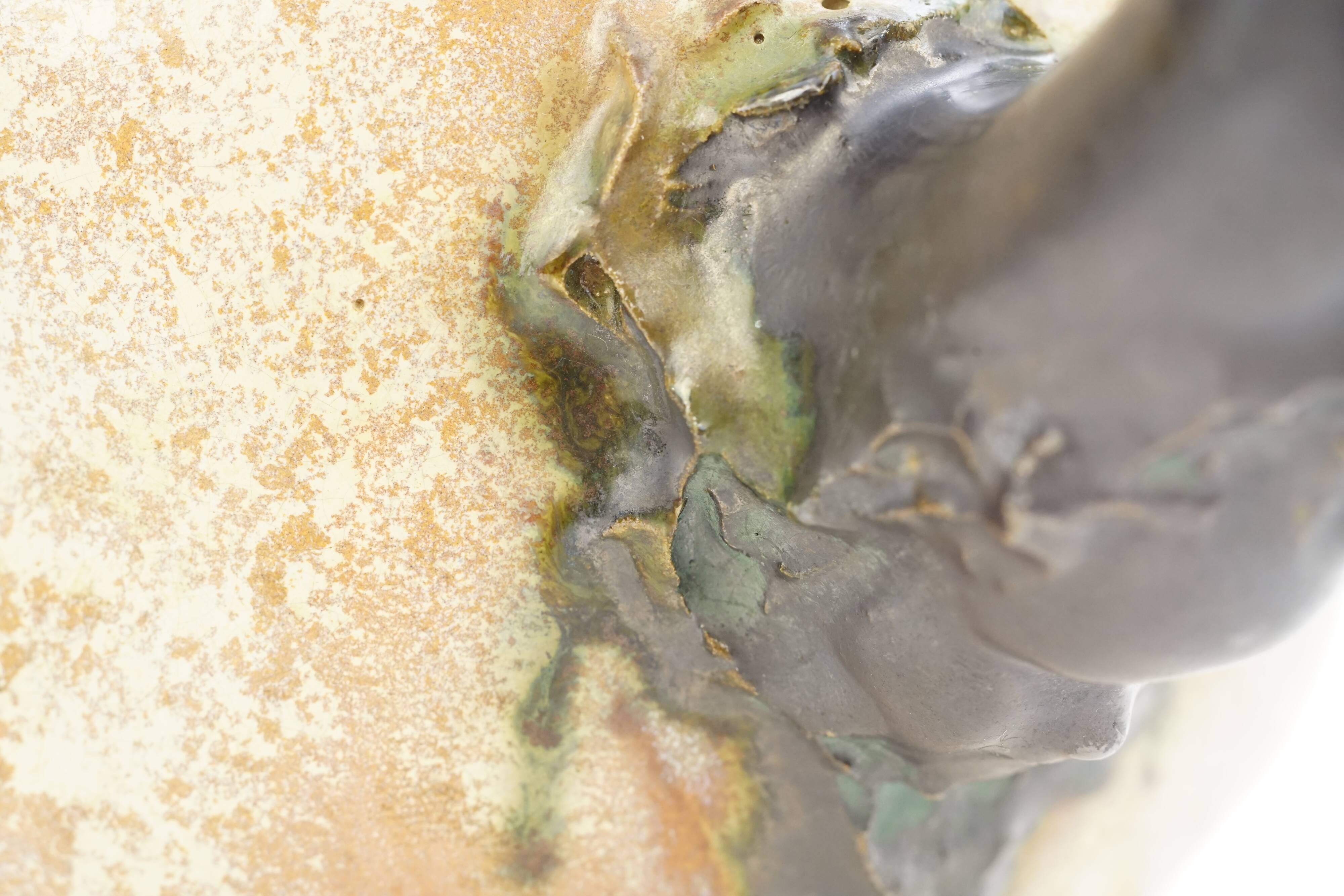 Sandstone pitcher, Sylvain Sttublet ( 1890 -1985 )