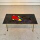 Vintage ceramic coffee table signed Denisco – 1960s/70s