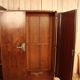 Asymmetrical art deco rosewood veneer cabinet