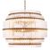 Eichholtz Scottsdale Chandelier in antique brass and glass