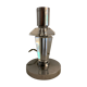 Pied de lampe de table en verre hexagonal 1940 G. Humbert