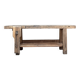Old solid oak carpenter's workbench (renovated)
