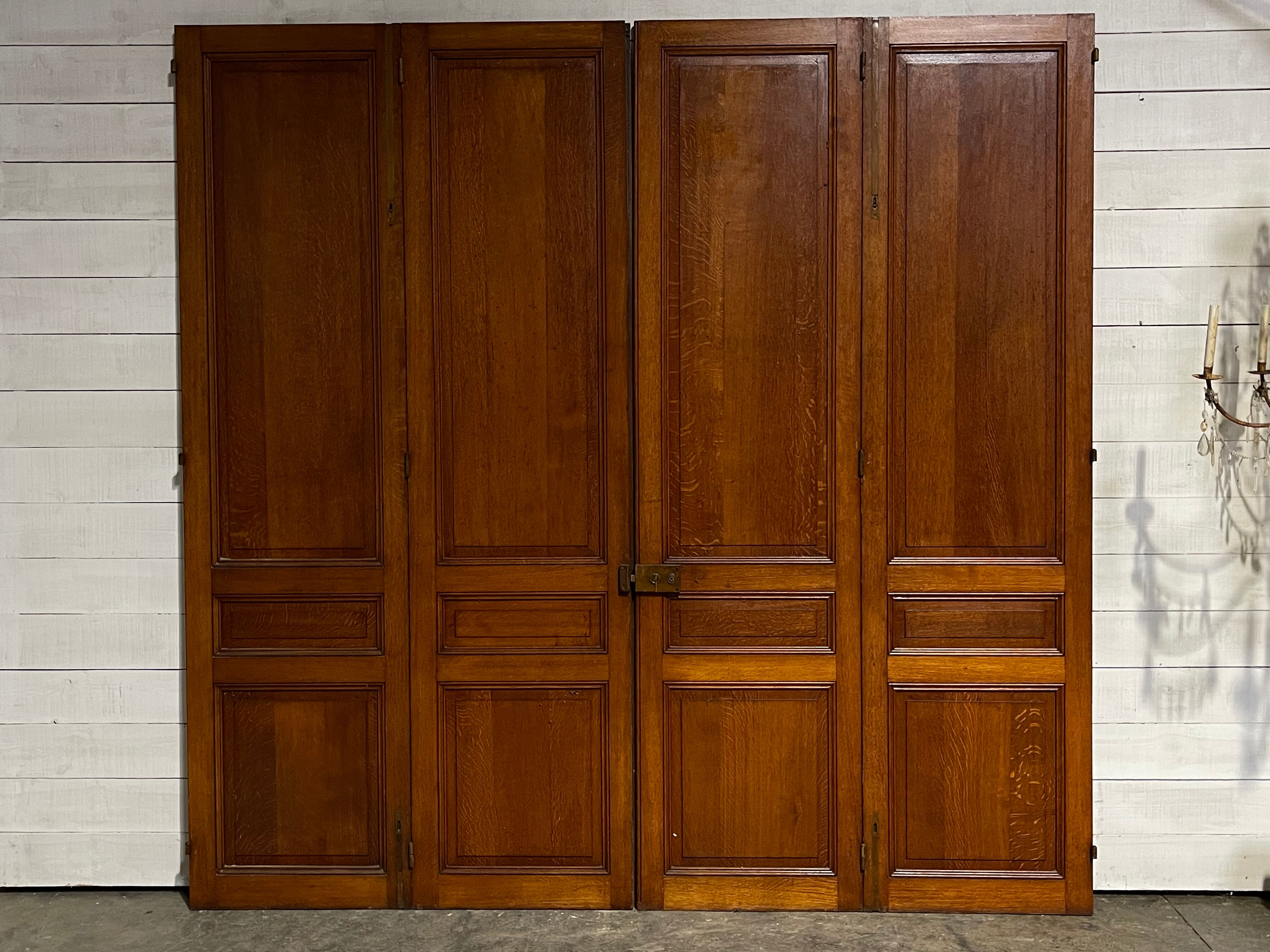 Old oak doors