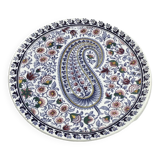Gien – Plat rond modèle Cachemire