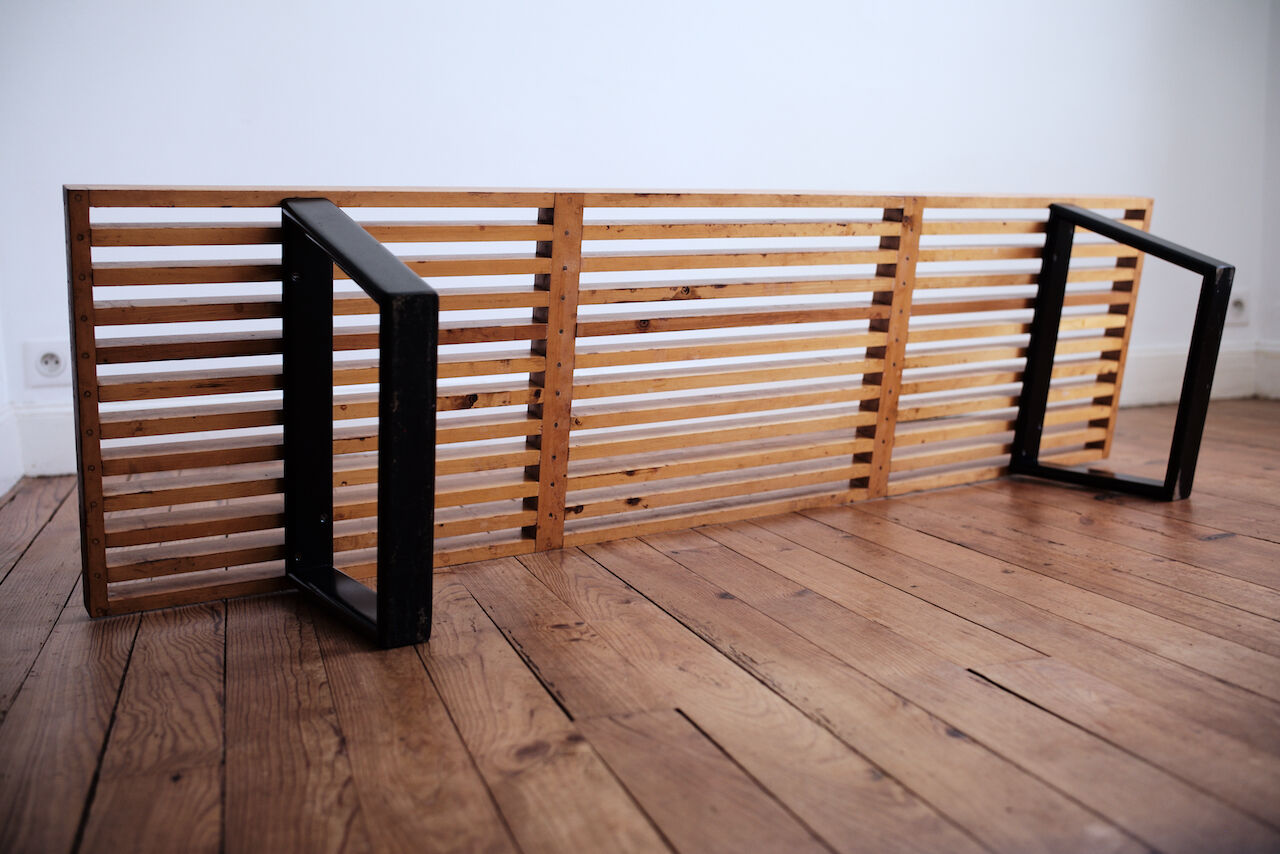 George Nelson bench for Herman Miller, first version