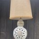 Pierre Pissareff, two-light lamp, signed, Dlg of Georges Pelletier