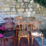 6 luterma chairs and others