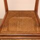 Vintage wooden armchair and canning 1950