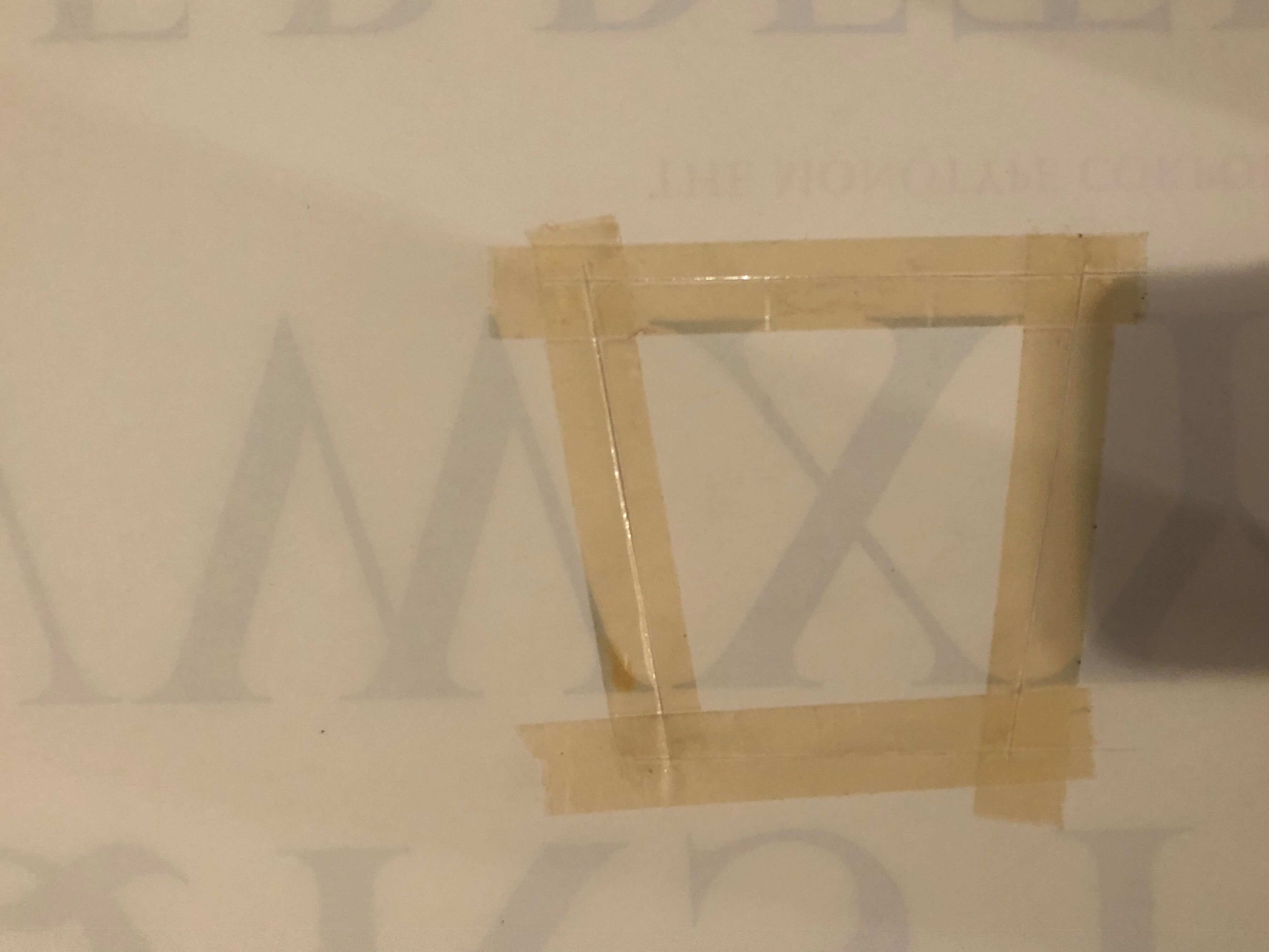 Typographic collection poster