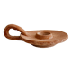 Terracotta candle holder