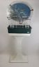 Vintage free standing bird cage