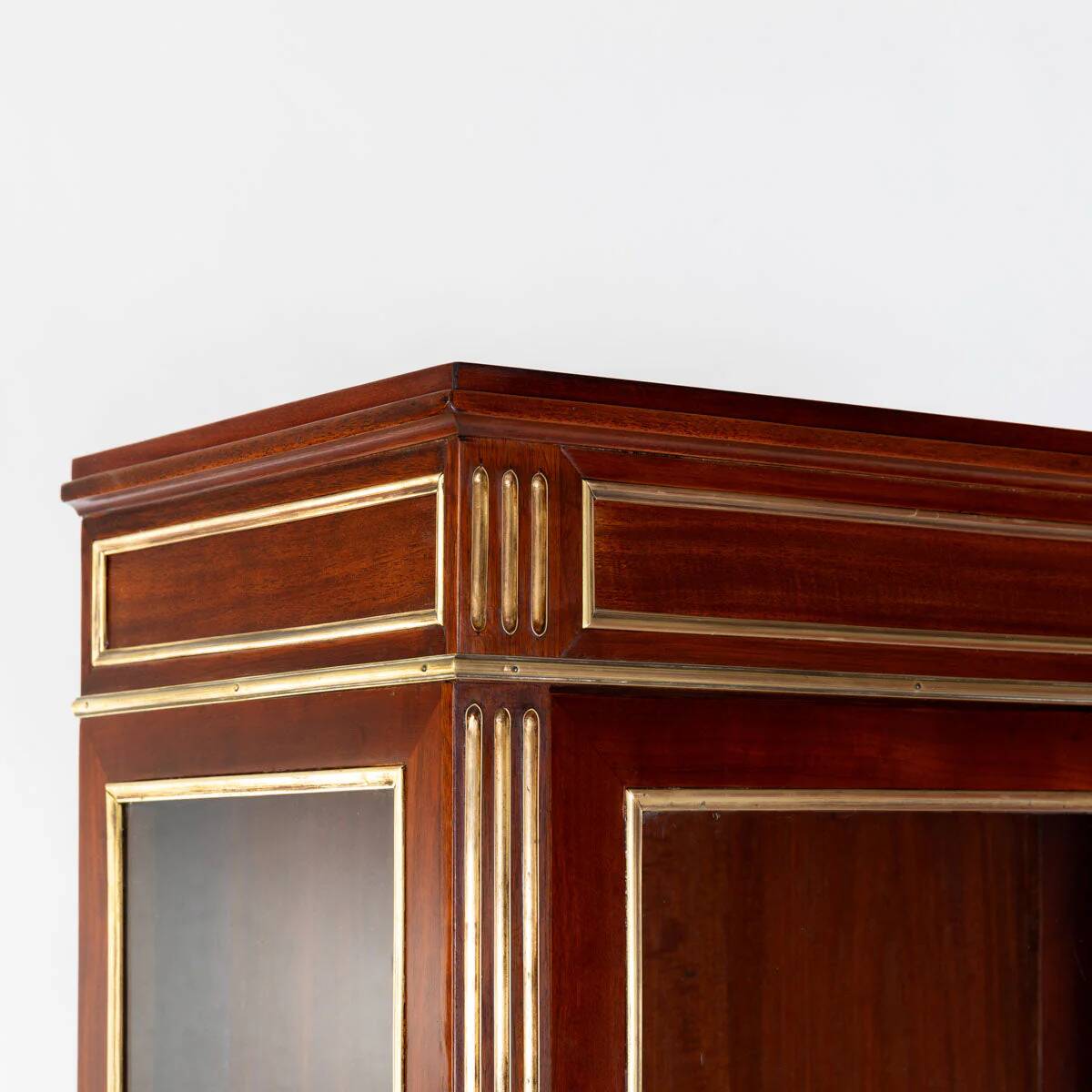 1800s Classicism Narrow Display Cabinet