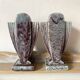 Pair of Art Deco vases in glazed ceramic
