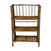 Shelf in vintage rattan 60's