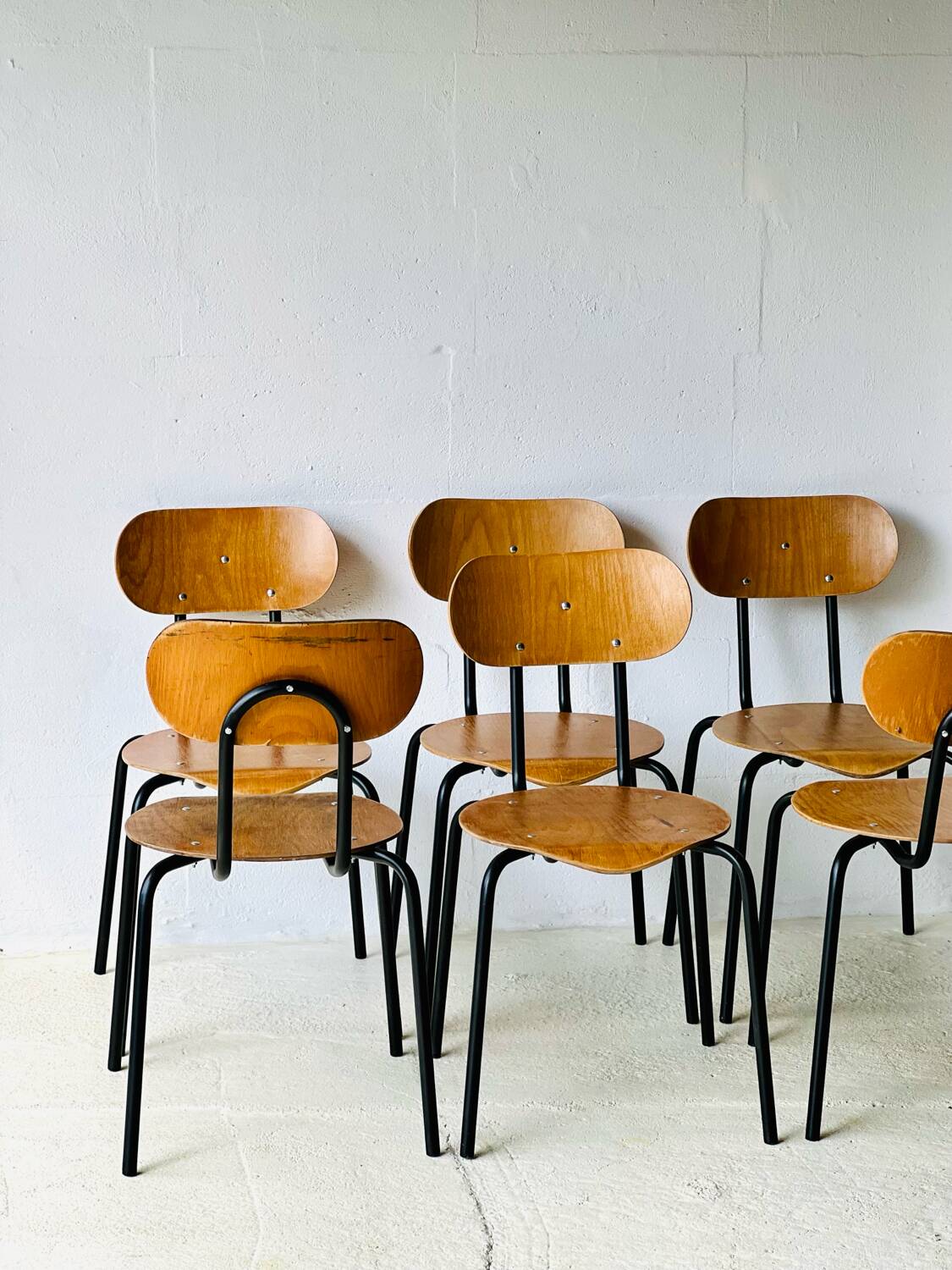 School Chairs by Kovona, set of 6