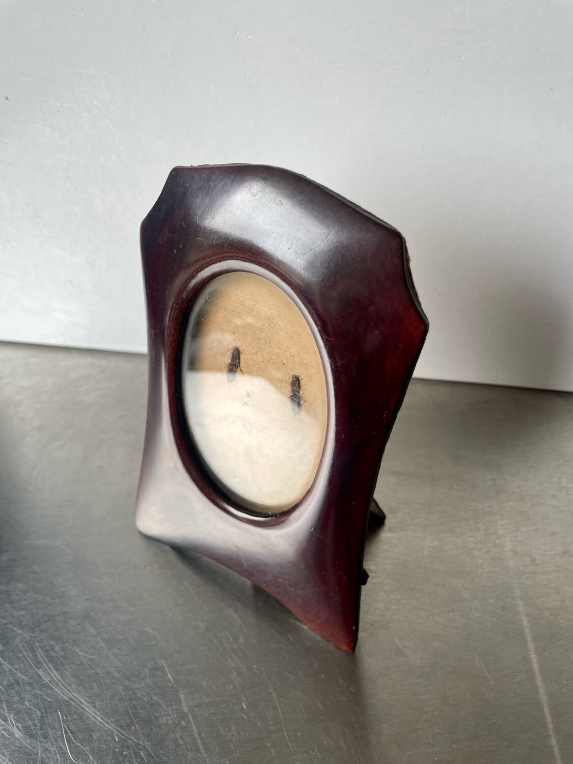 Art deco mahogany wooden frame