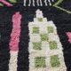 Tapis bérbere marocain décoré 250cmx150cm