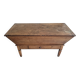 Old dough mixer/Massive wooden board with lid and drawer