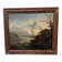 Oil on canvas "Seascape and Mountains" 19th century