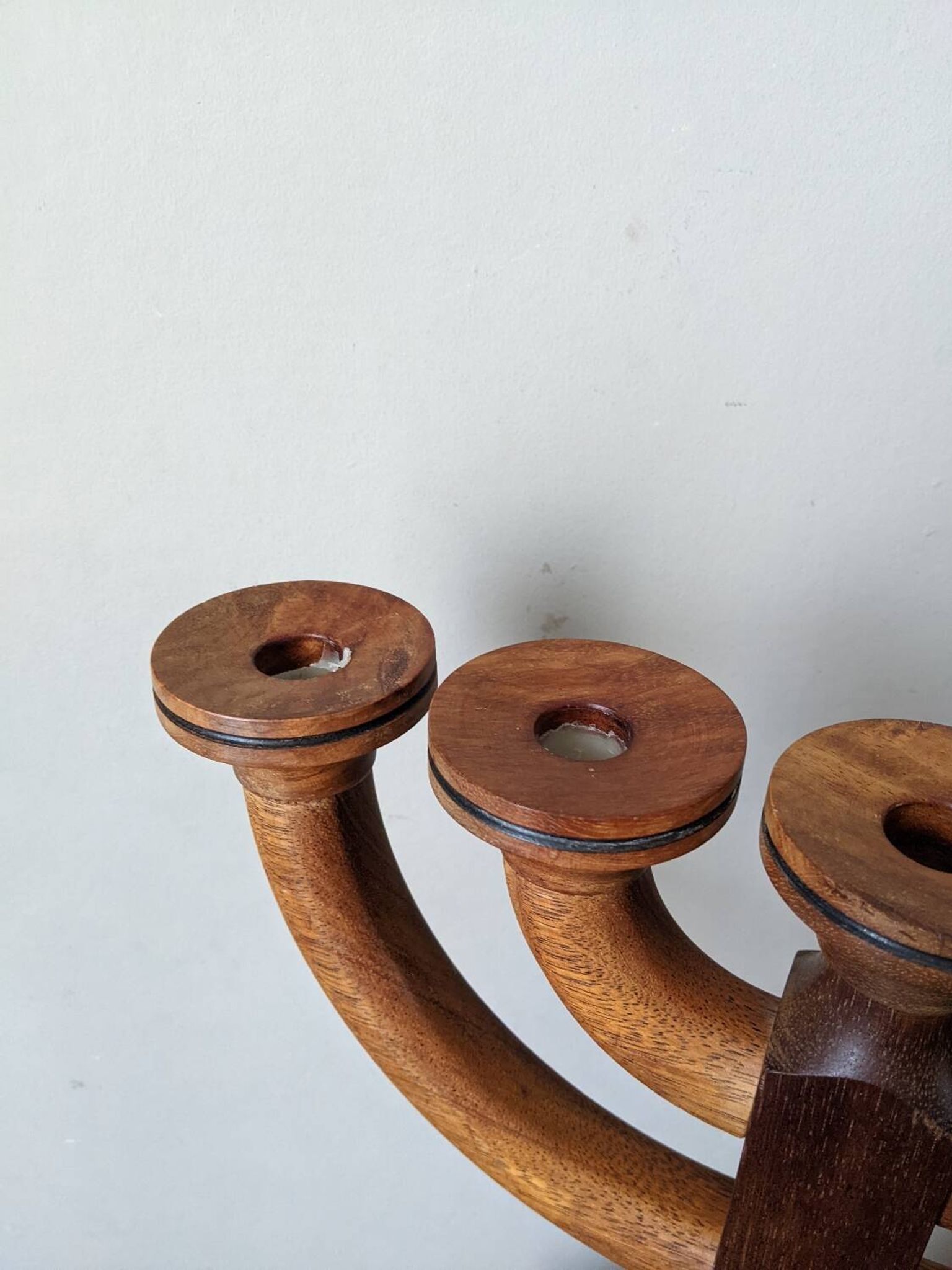 Chandelier en bois décoration campagne scandinave