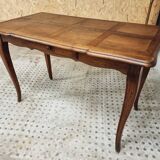 Old table desk dining table oak 64 x 118 cm
