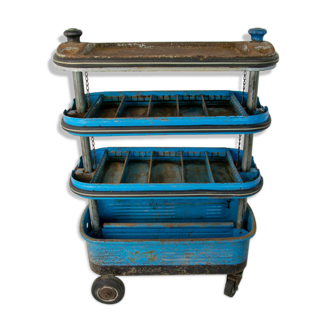 Vintage Hazet tools trolley