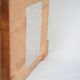 Lampe de table avec incrustations et abat-jour en soie