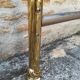 brass bed