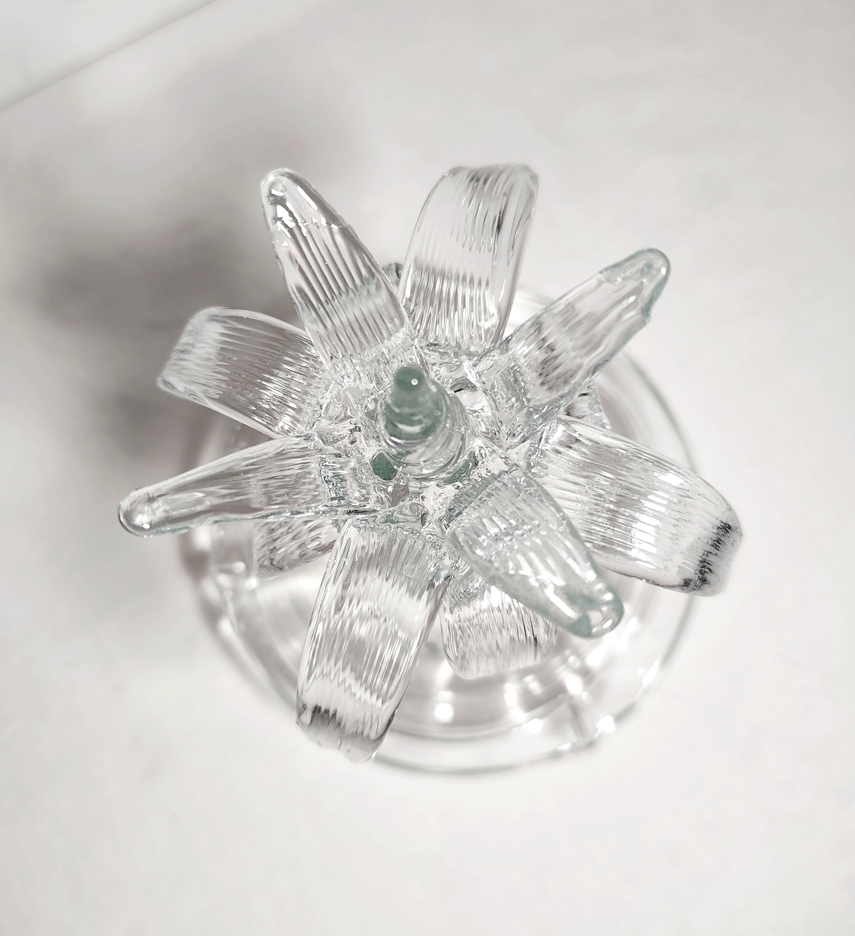 Glass ashtray. Spain, 1980s.