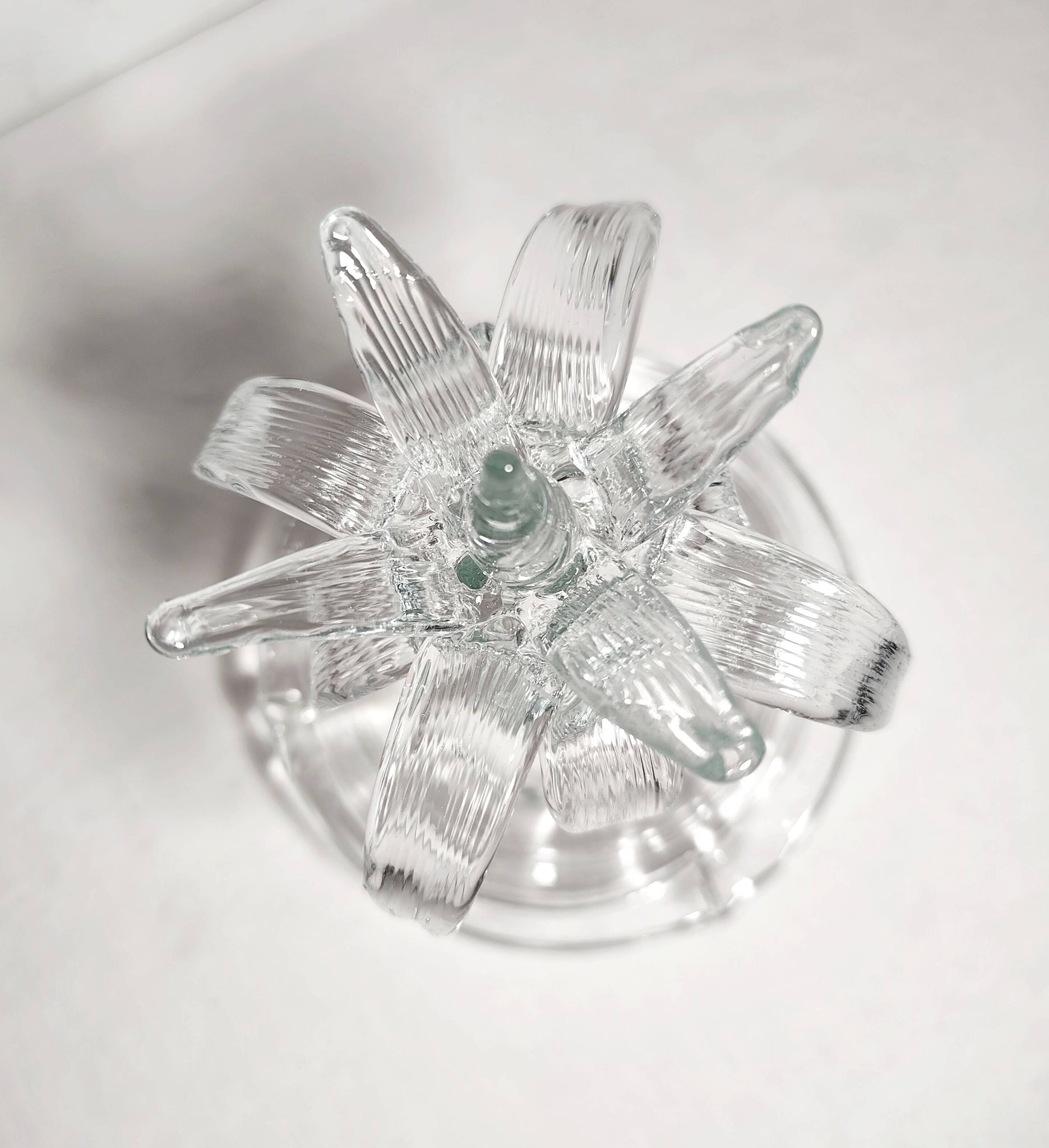 Cenicero de cristal. España, 1980s.