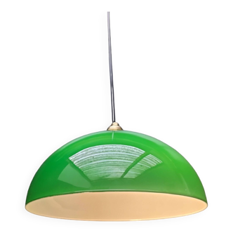 Green opaline pendant light