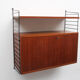 Wall unit in teak by Nisse Strinning