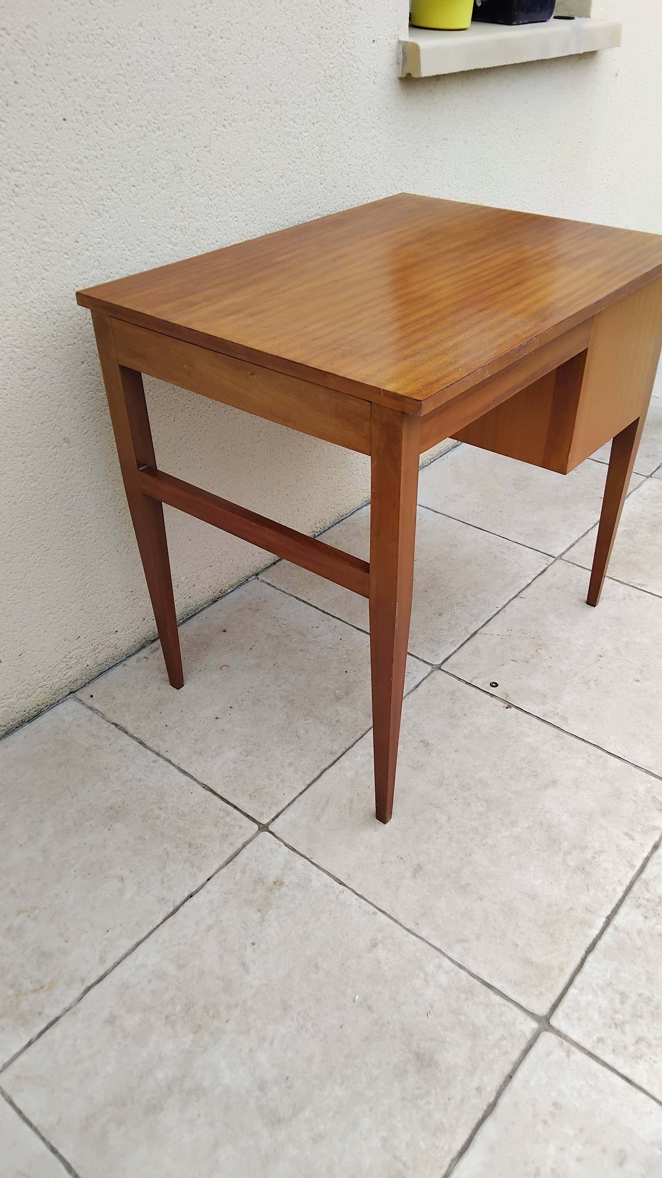Bureau vintage scandinave teck année 60