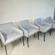 Set  de 4 fauteuils design Arper Saari