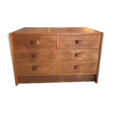Dresser 6 drawers from the 60s