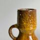 Rustic ceramic vase, vintage handmade pottery
