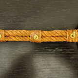 Vintage rope coat hook by designers Audoux Minet